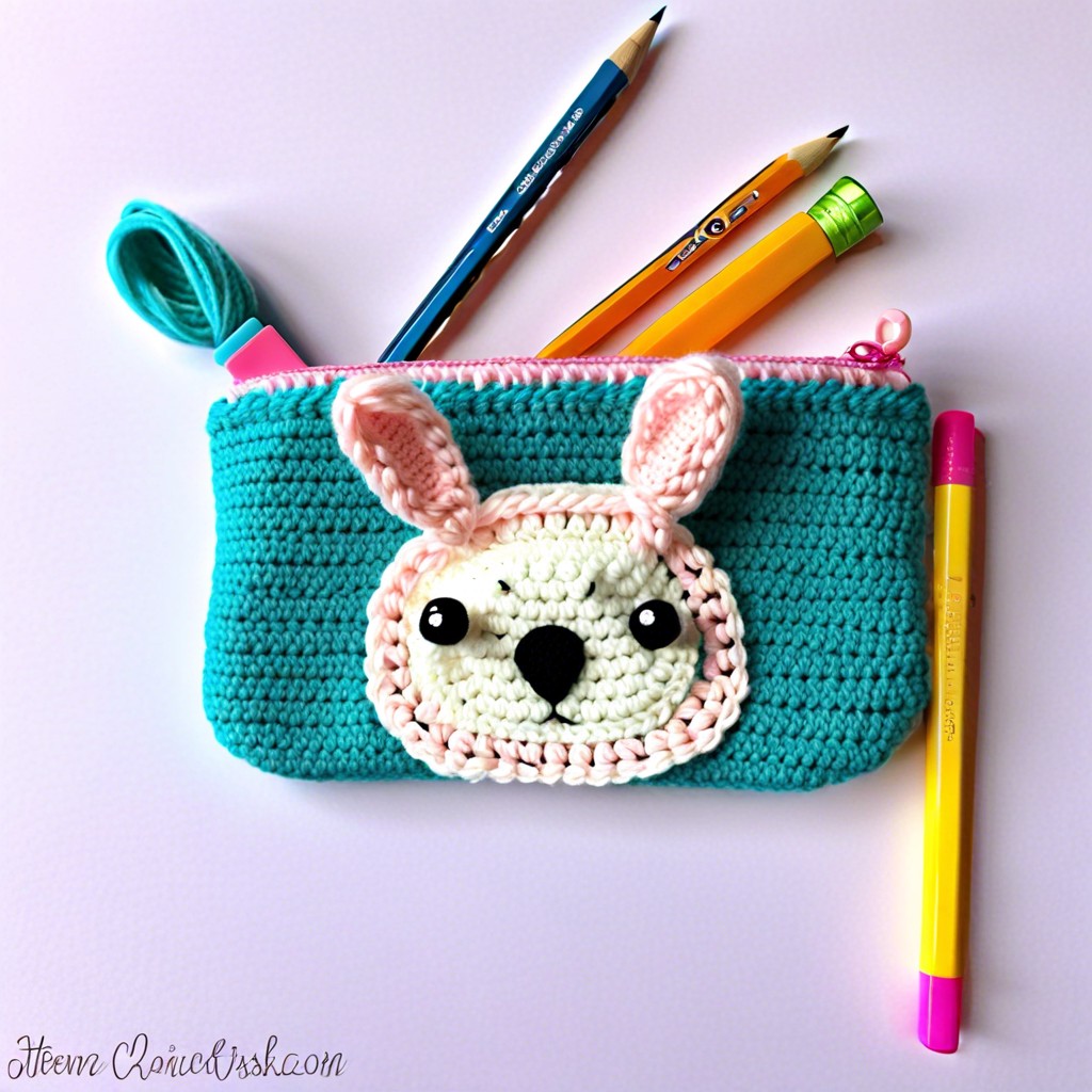 bunny pencil case