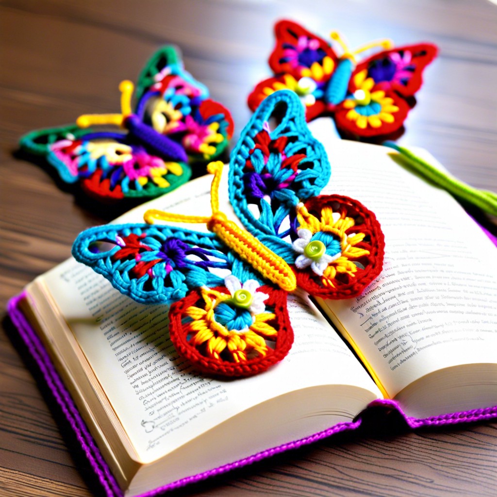 butterfly bookmarks