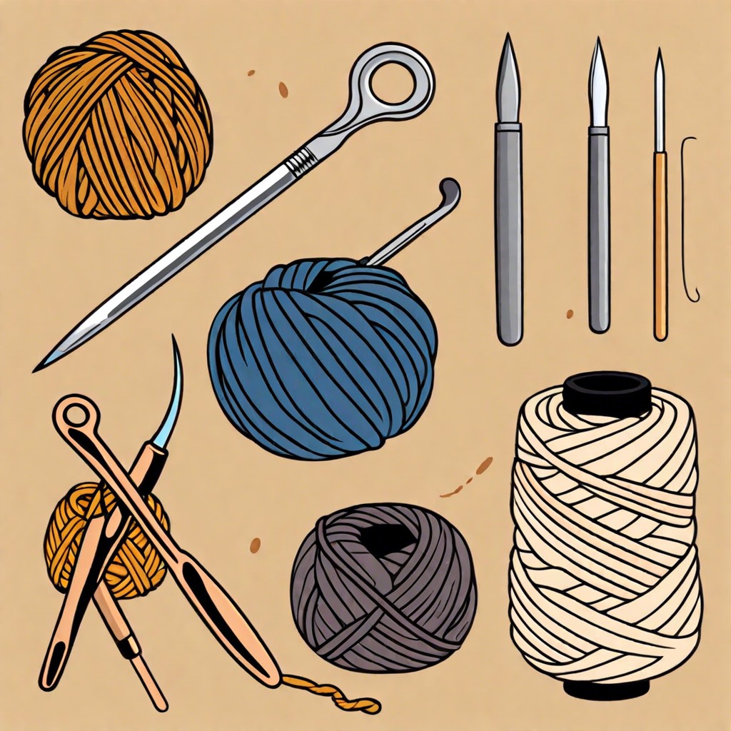 choosing the right yarn and tools