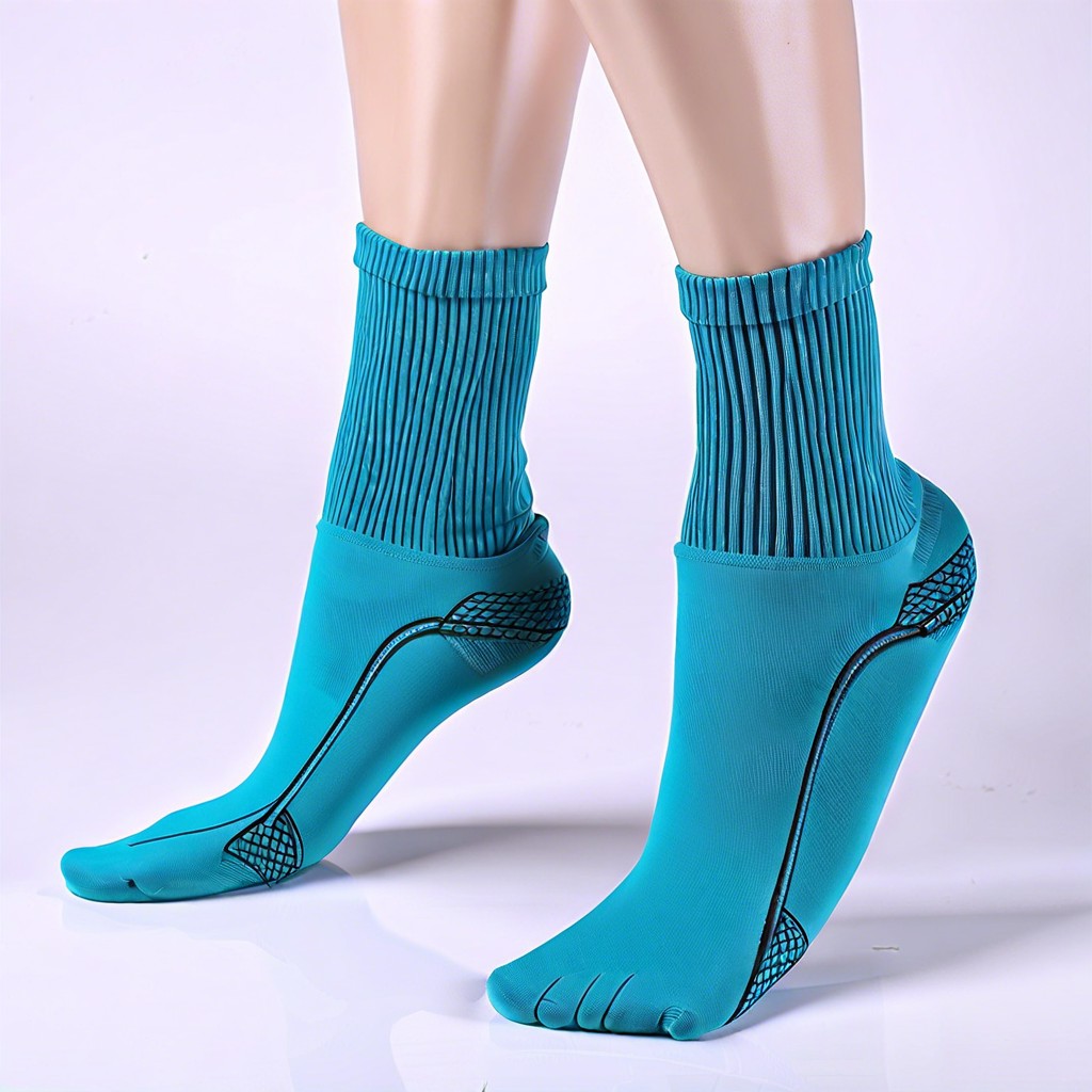convertible toeless yoga socks