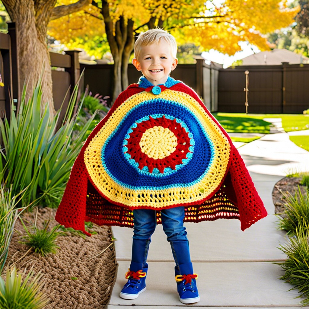 crochet superhero capes