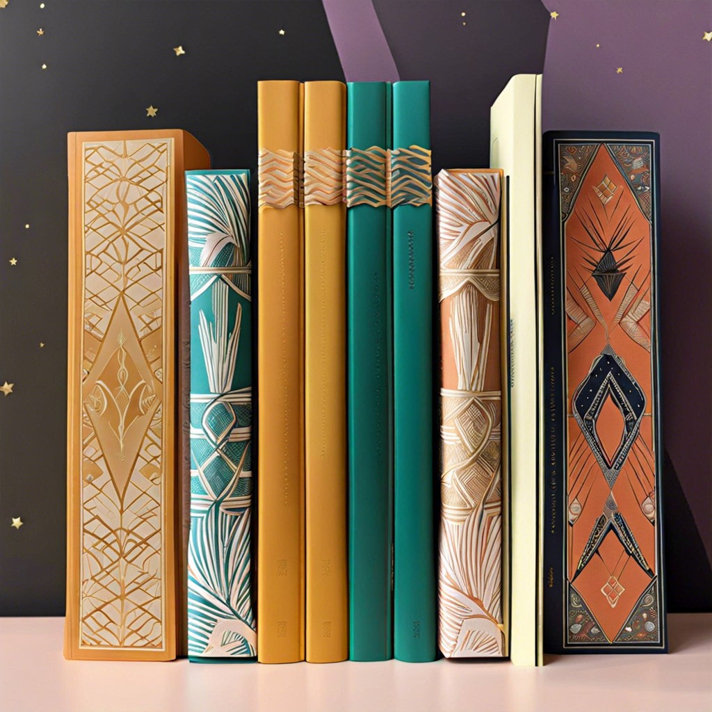 decorative book covers with elastic bands