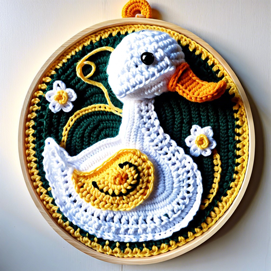 decorative duck wall hanging