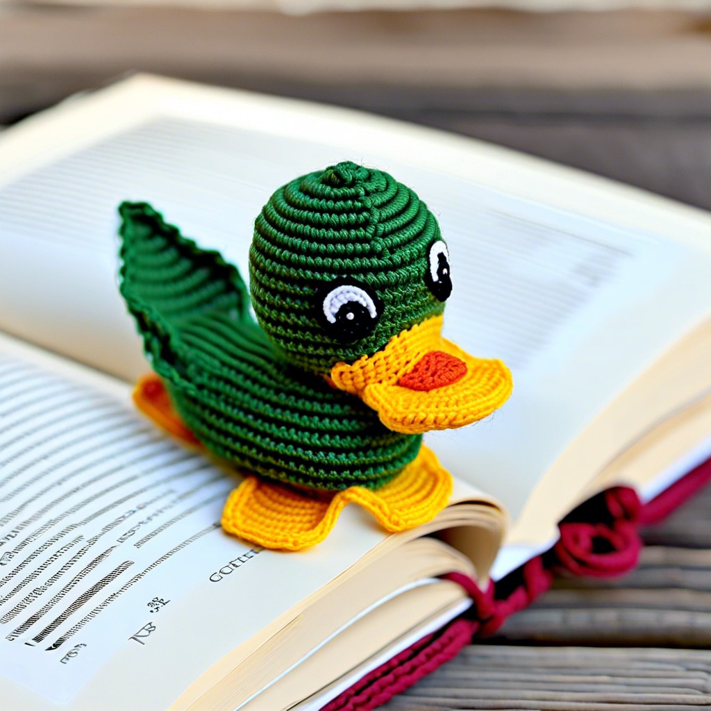 duck bookmarks