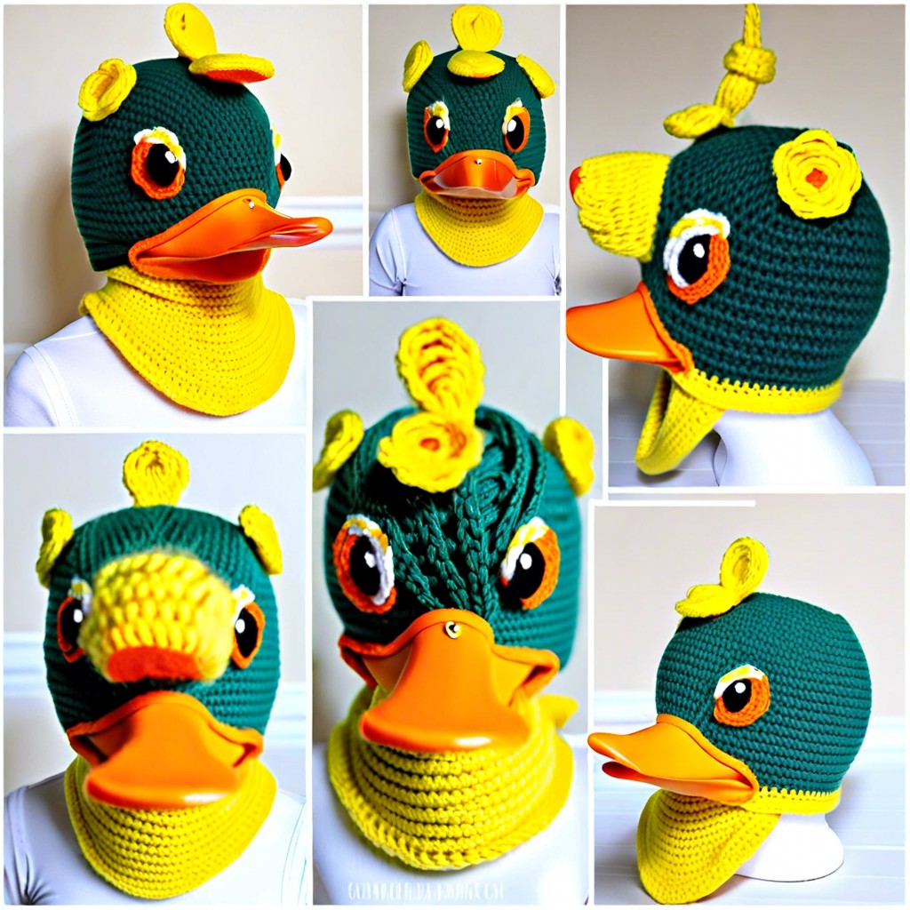 duck headband with beak