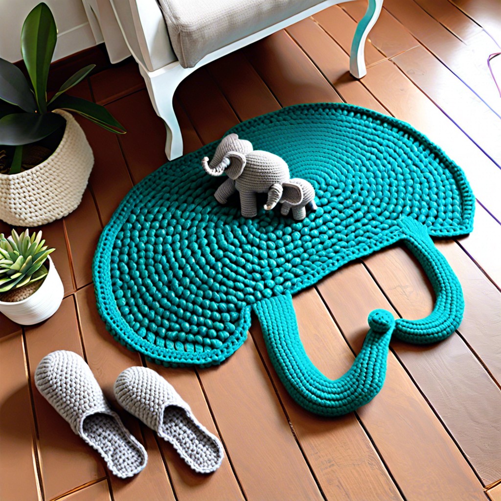 elephant rug