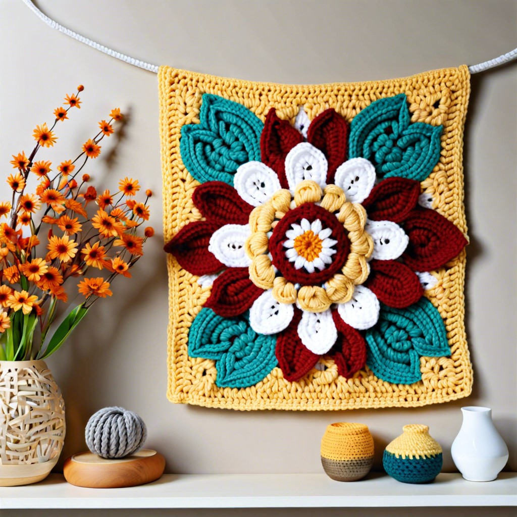 floral wall hangings