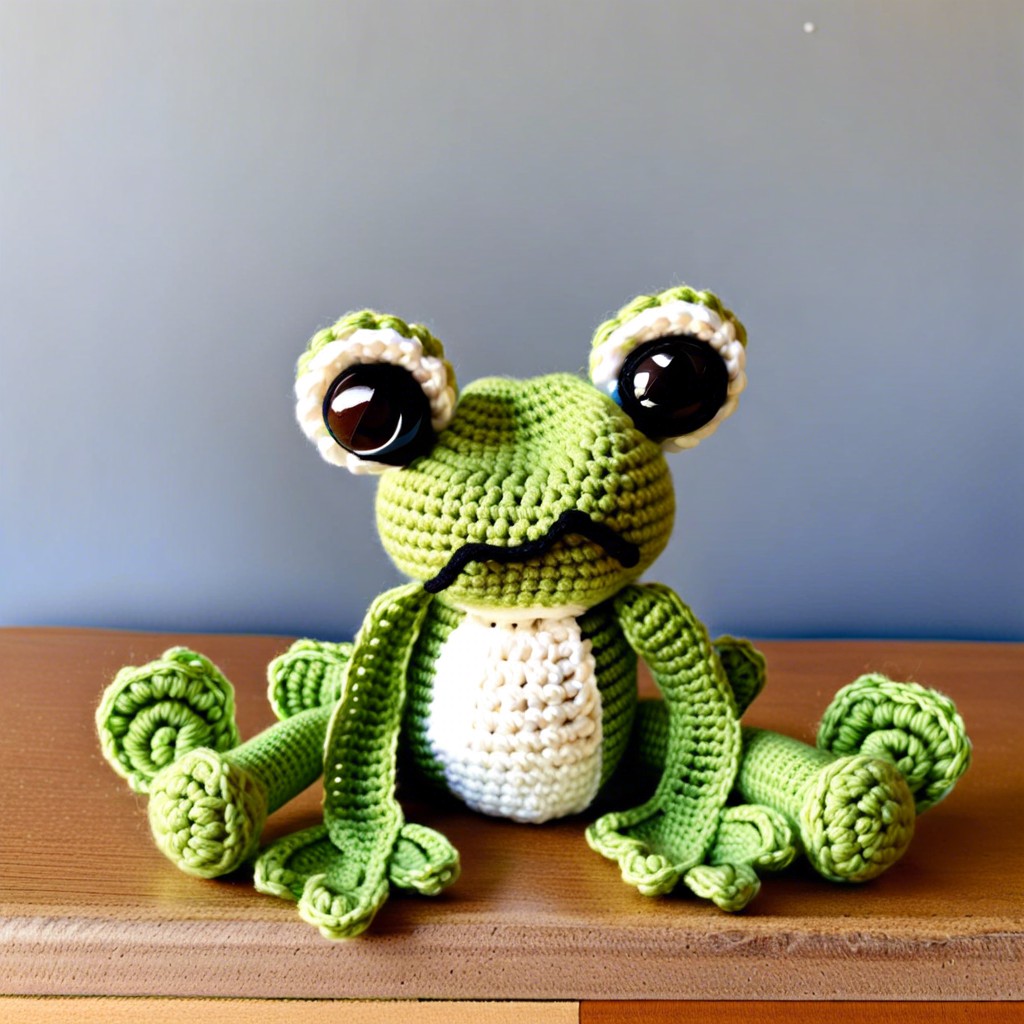 frog with floppy legs
