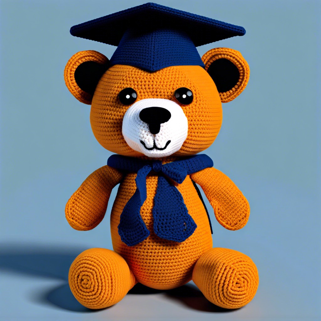 graduation cap bear