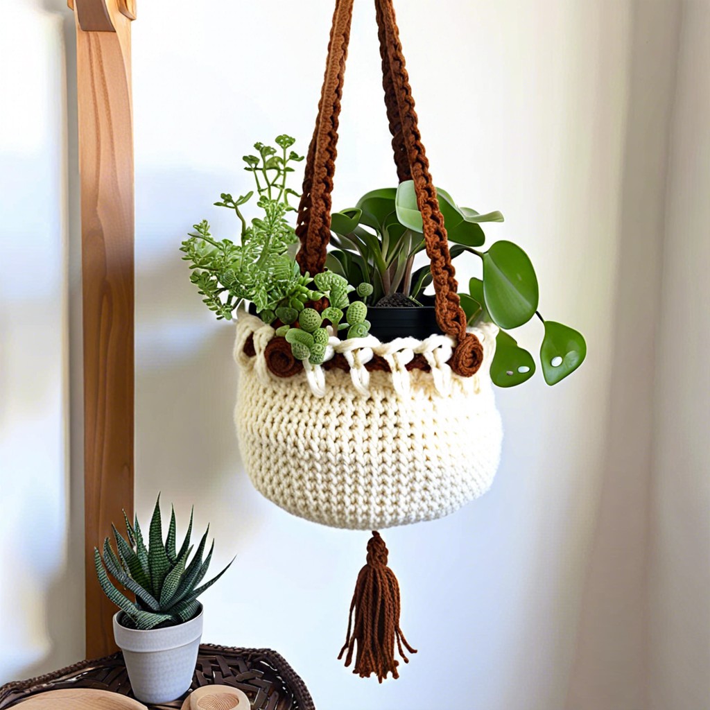 hanging plant basket