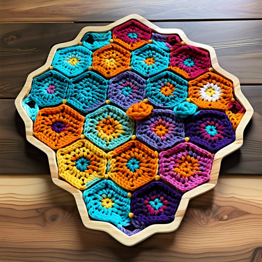 hexagon shaped trivets