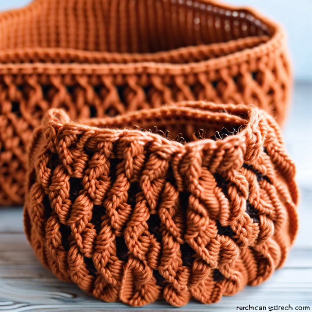 how to double crochet in rows