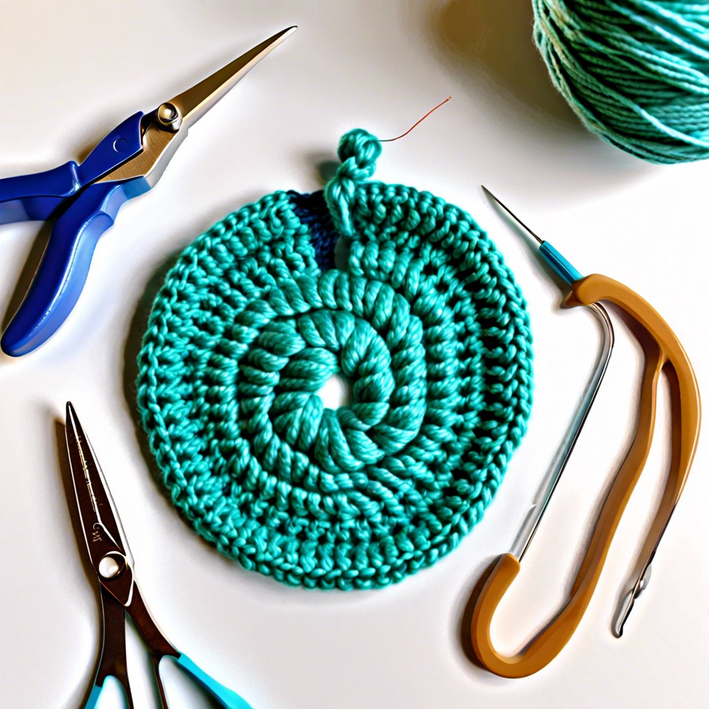 insert hook to begin reverse single crochet