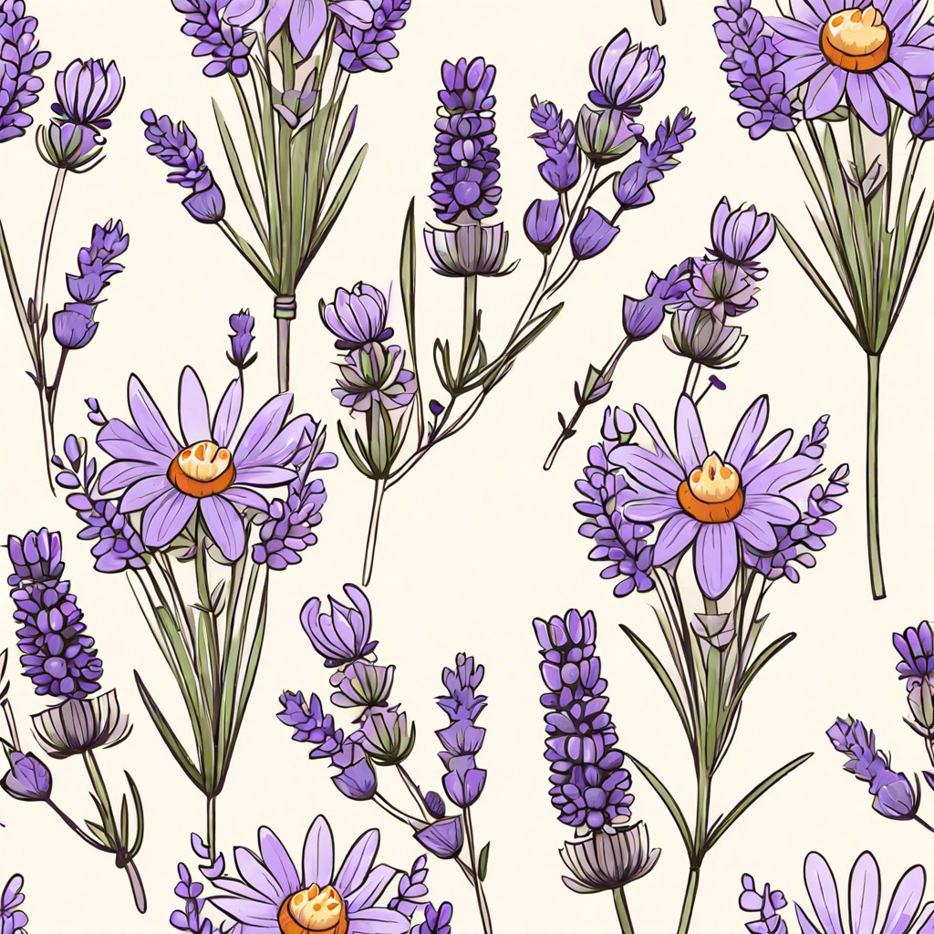 lavender and wildflower collection