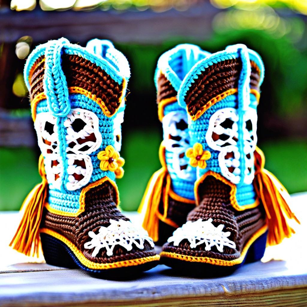 little cowboy boots with fringe