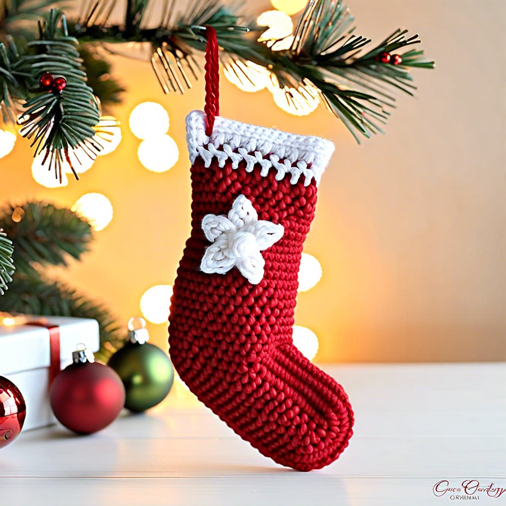 miniature ornament stockings
