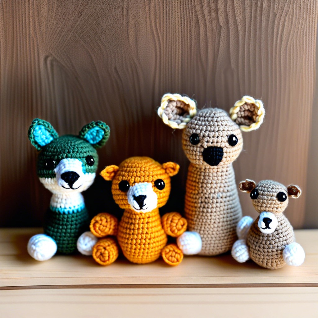 miniature stuffed animals