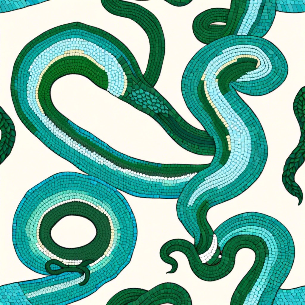 mosaic pattern snake