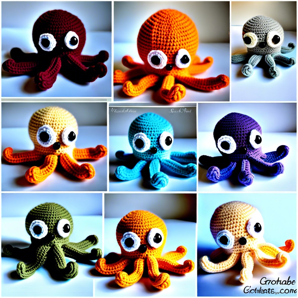 octopus with interchangeable eyes