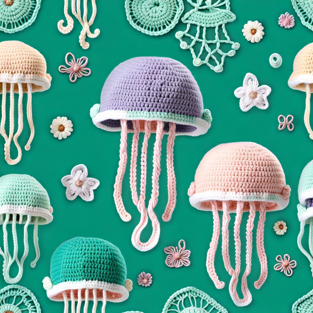 pastel seafoam jellyfish