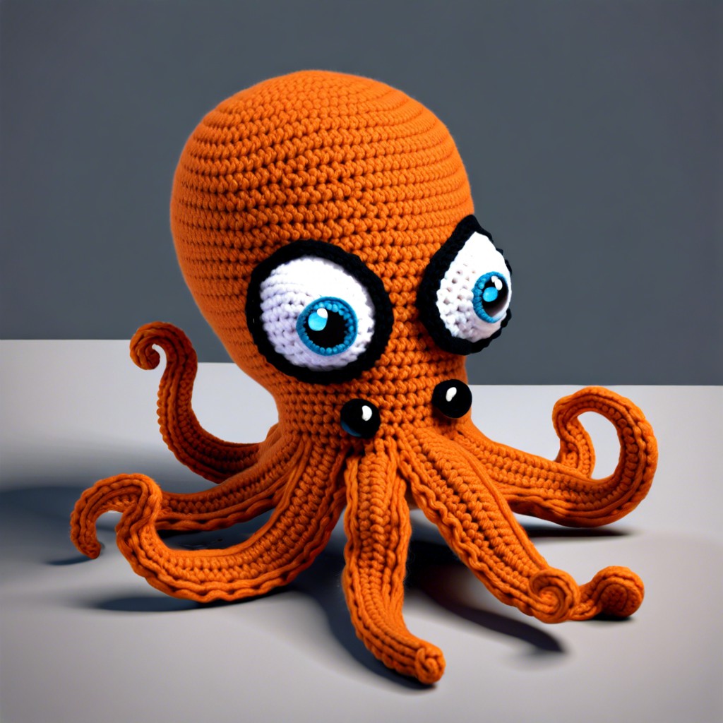 pirate themed octopus with a patch