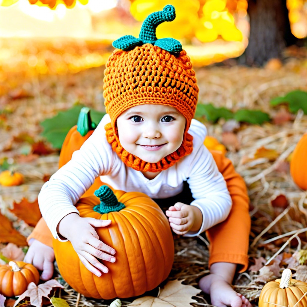 pumpkin hat for kids