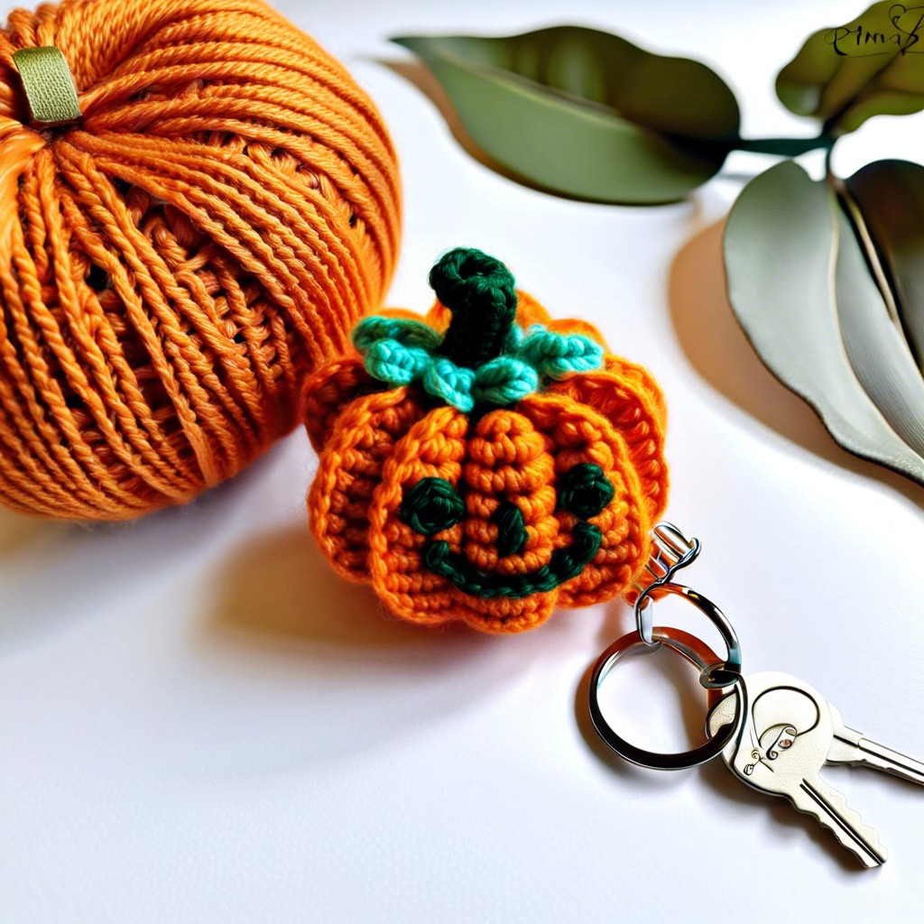 pumpkin keychains