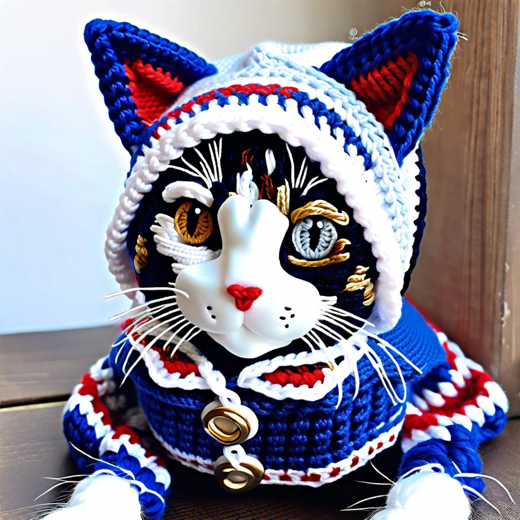 sailor cat beanie