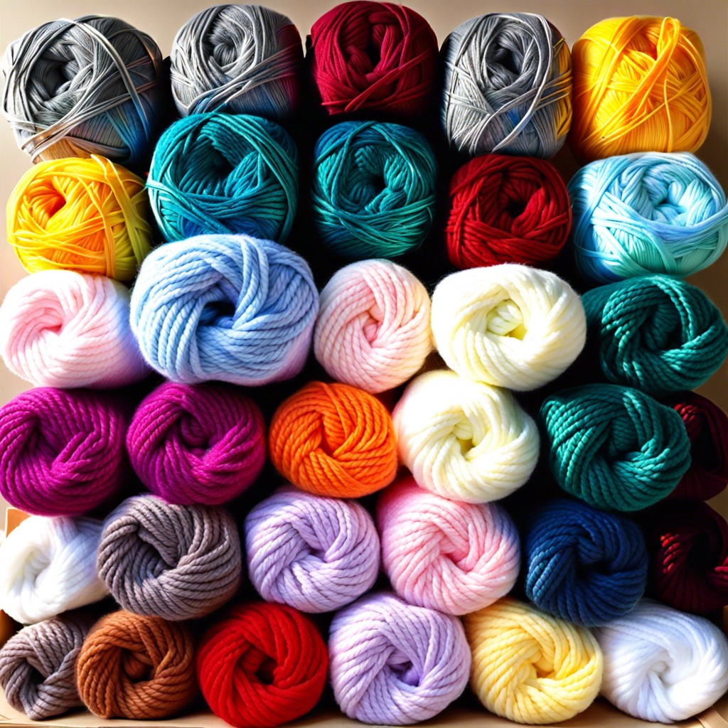 selecting suitable yarn