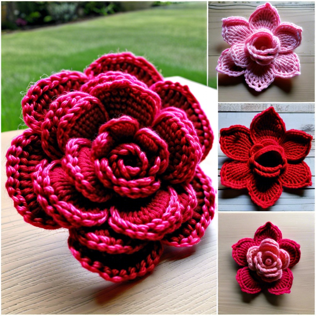 simple layered rose