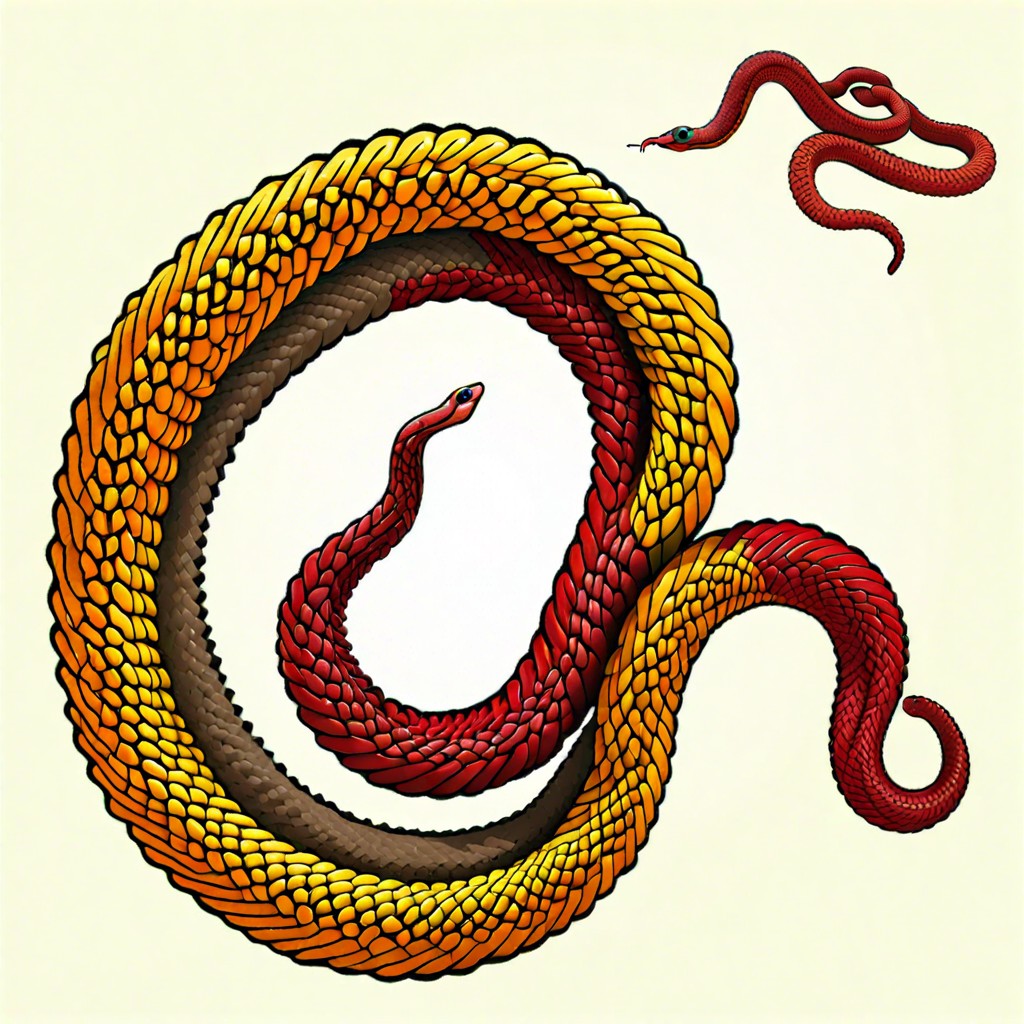 spiral coil snake