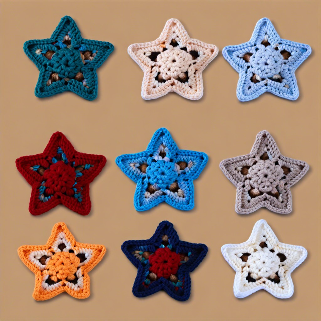 star shaped coasters