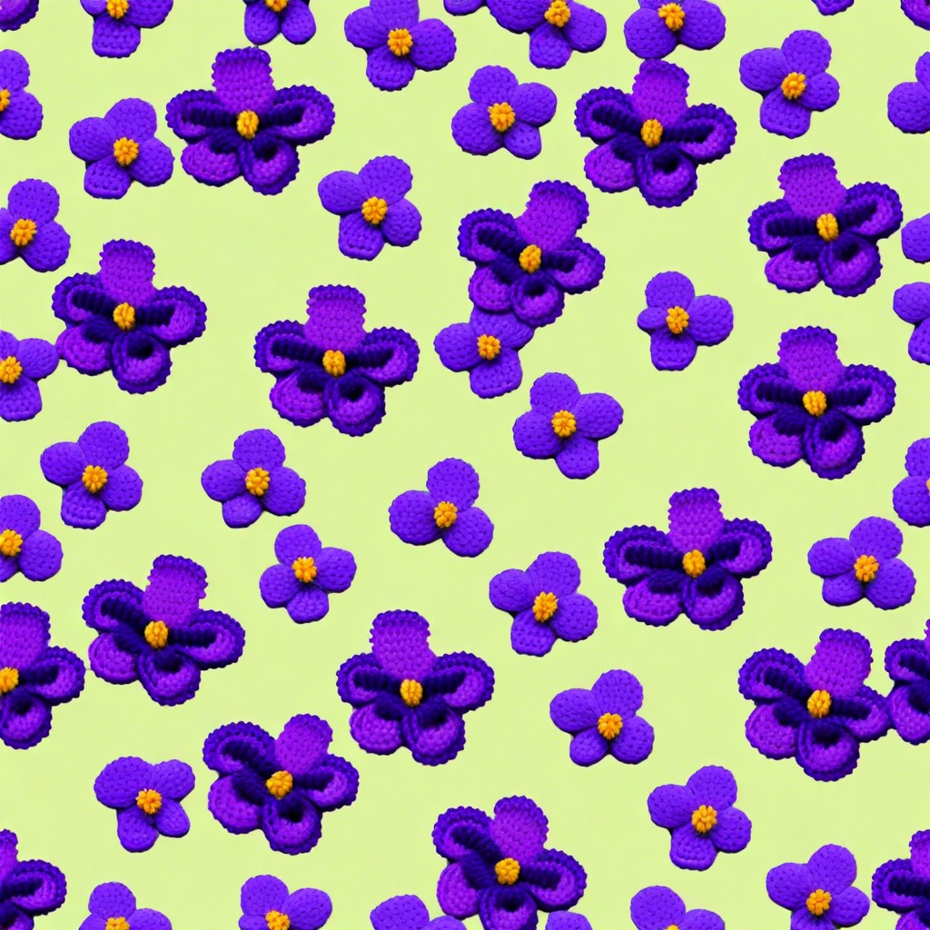 tiny violets