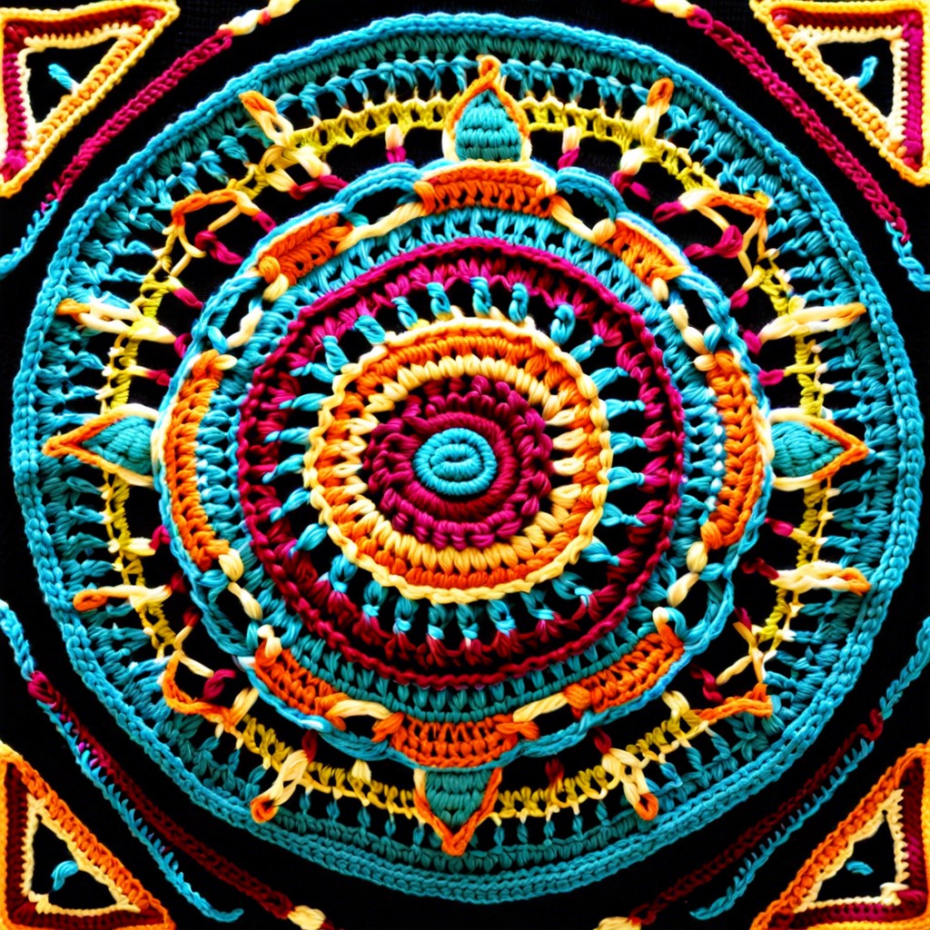 tribal aztec circle