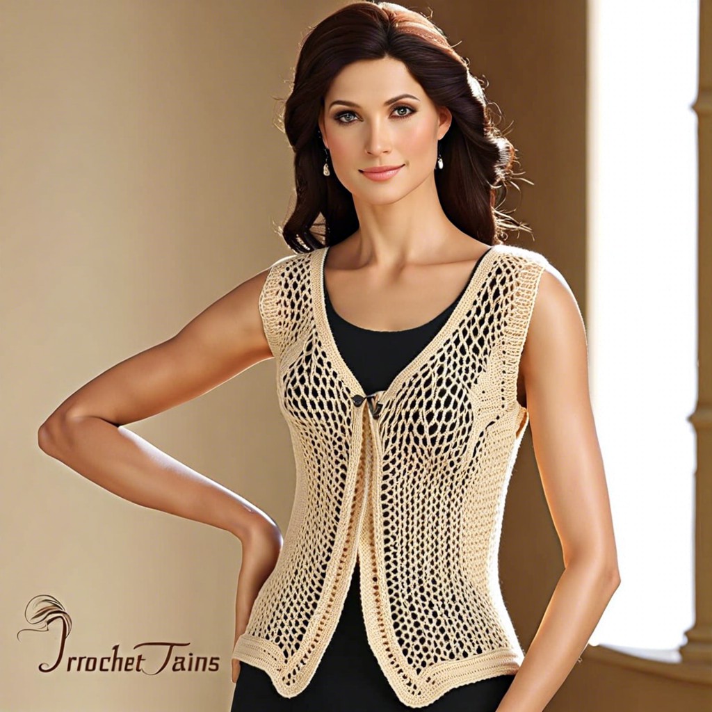 understated armhole tapering in vests
