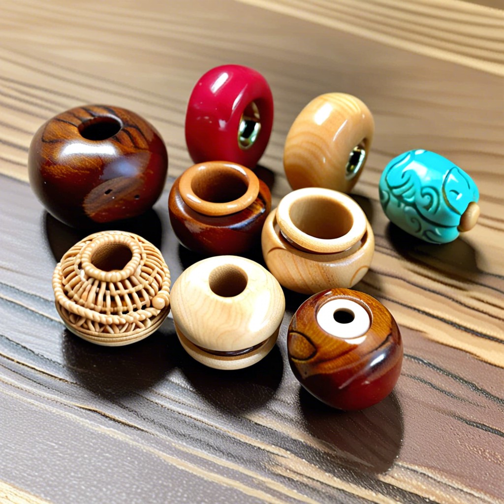 wooden bead designs