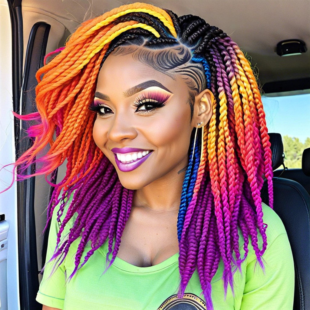 bold ombre twists