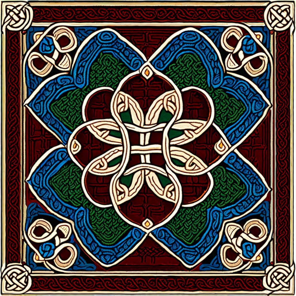 celtic knot afghan