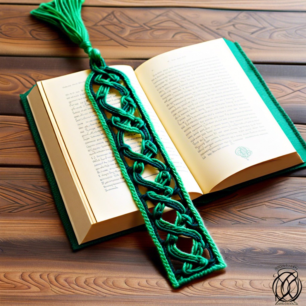 celtic knot bookmark