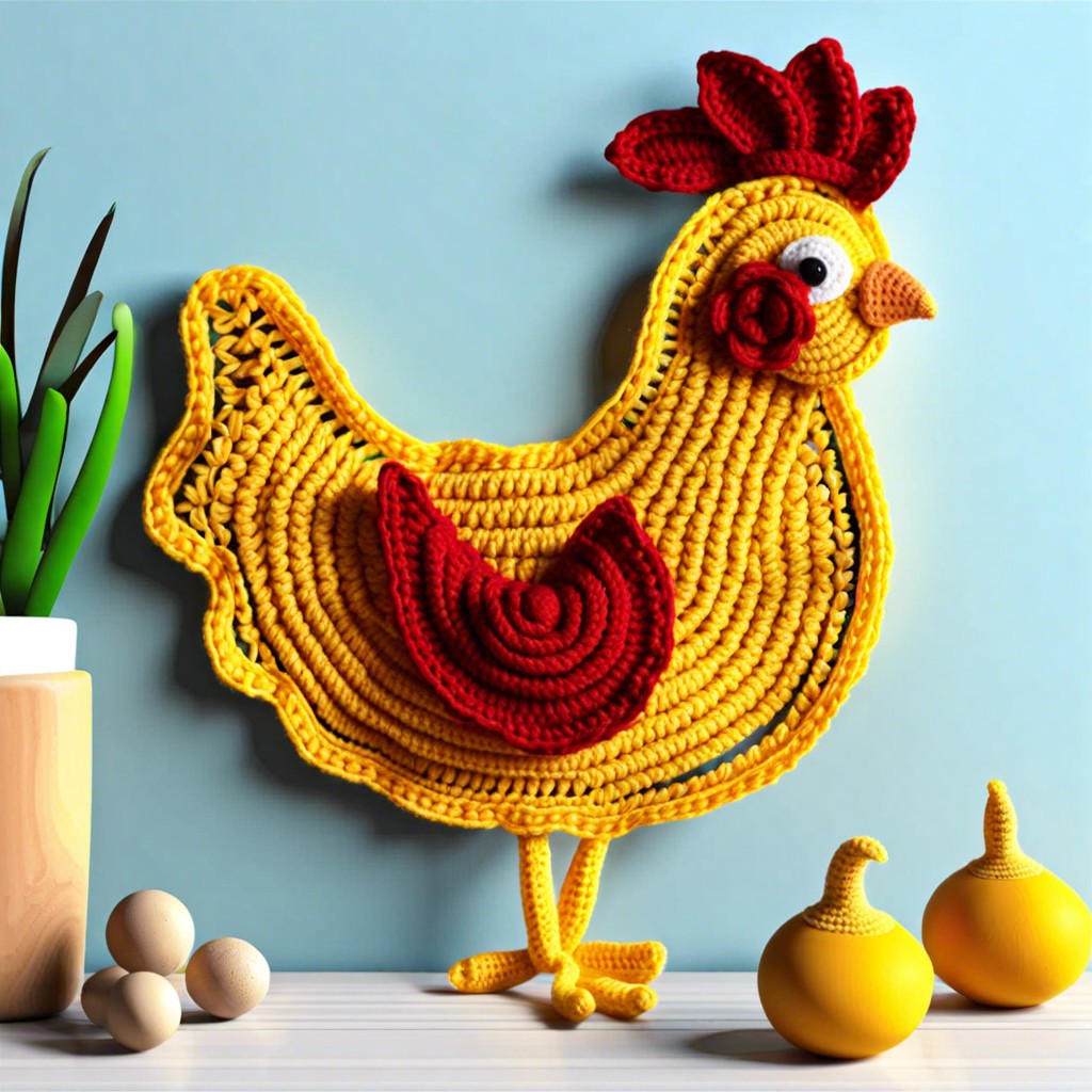 chicken wall hanging