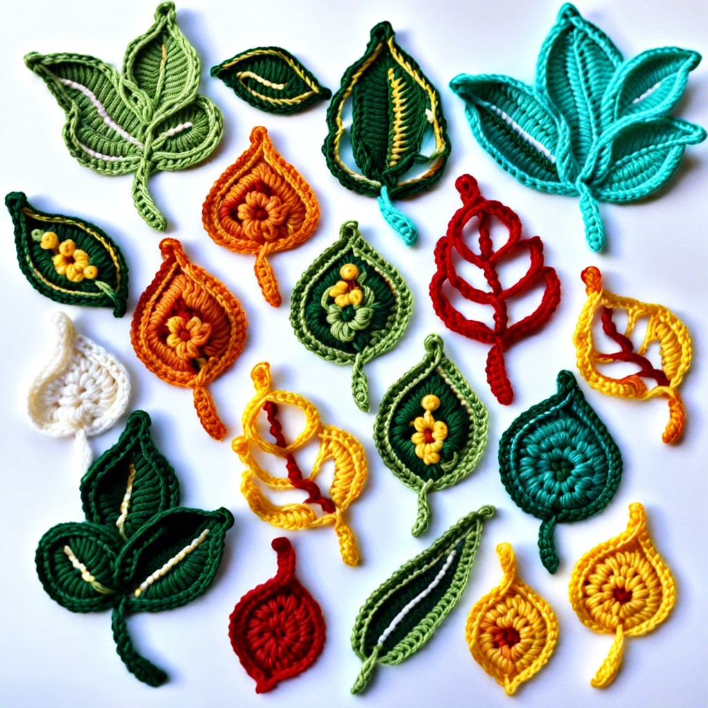 curly leaf appliques