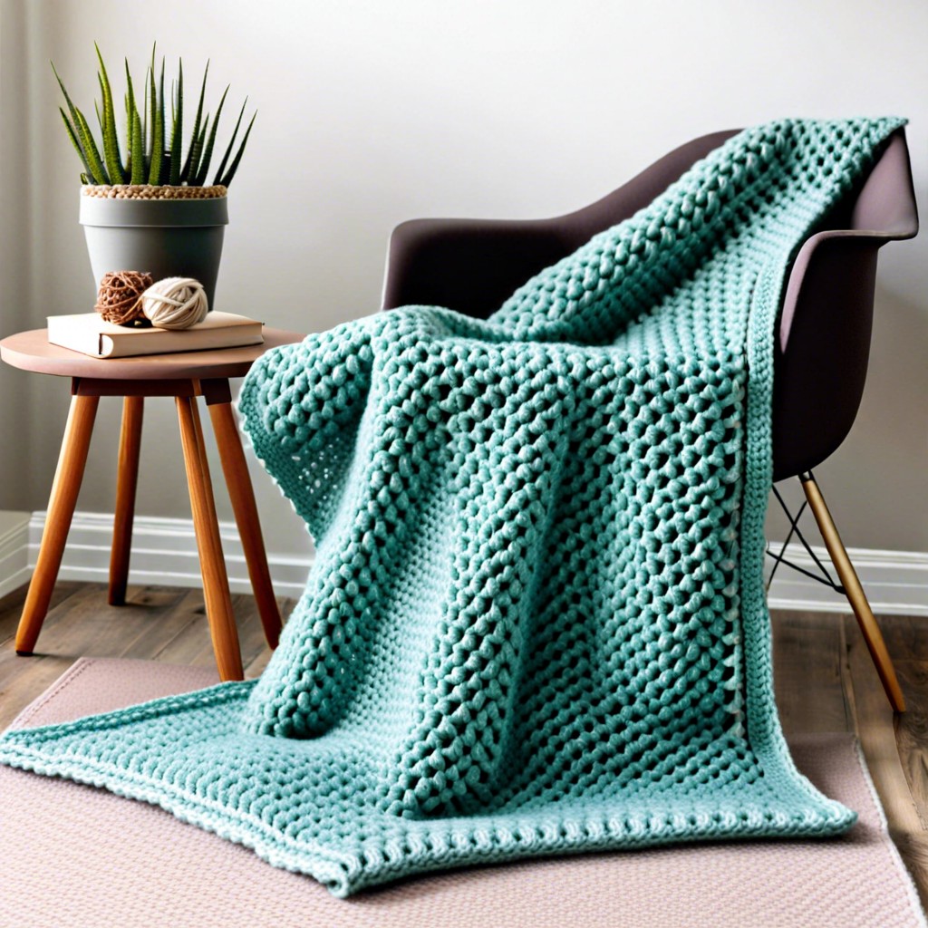 net stitch blanket