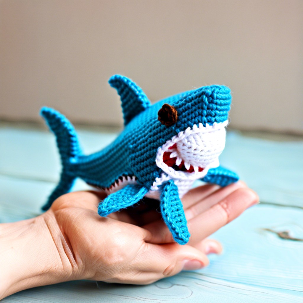shark finger puppets