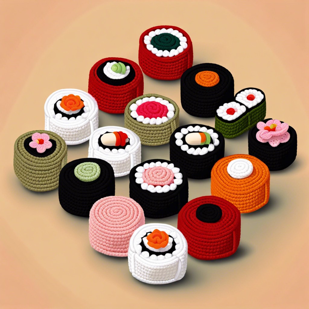 adorable sushi rolls