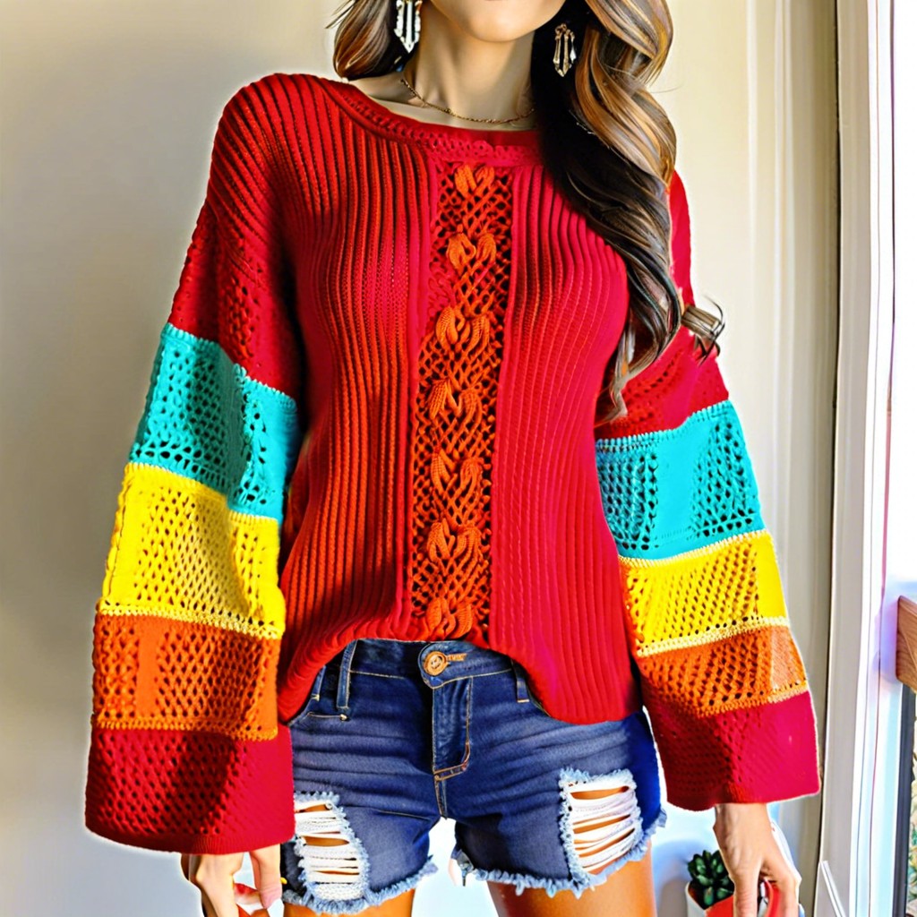 bell sleeve jumper