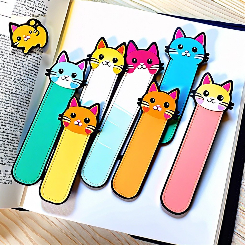 chibi cat bookmarks