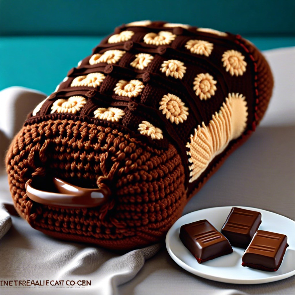 chocolate bar pillow