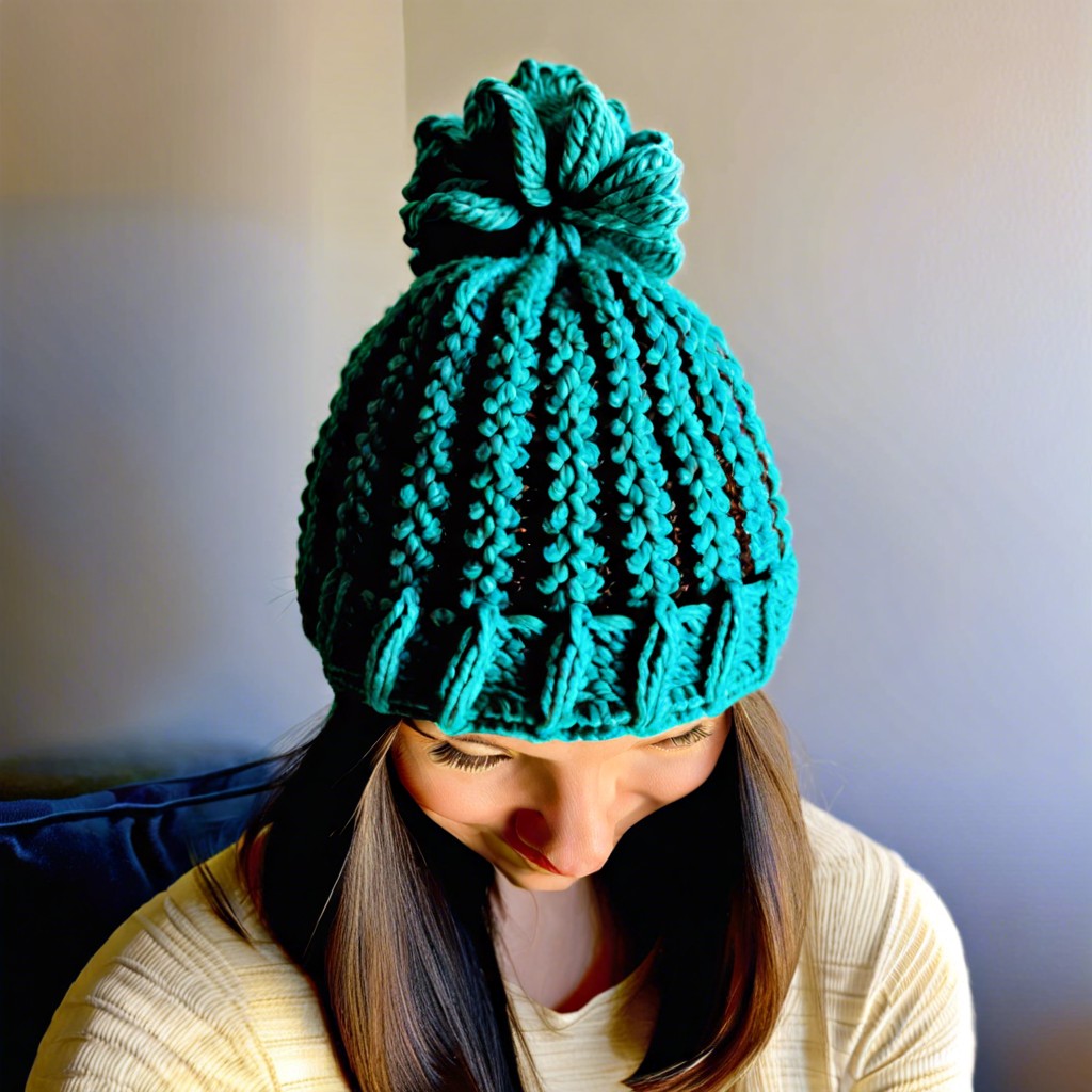 chunky ribbed hat