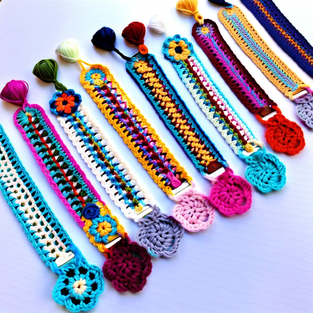 crochet bookmarks