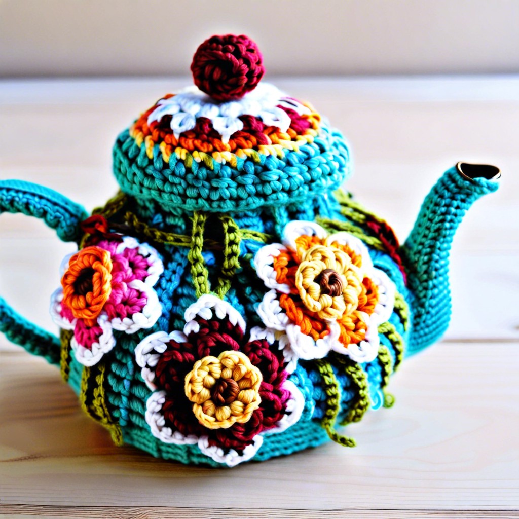 crochet teapot cozy